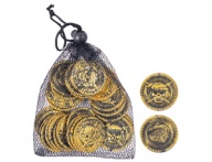 Монеты Пирата золотые 30шт