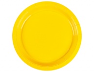 Тарелка желтая 17см 6шт