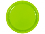 Тарелка светло-зеленая 23см 6шт