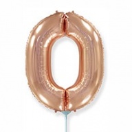 Ф ЦИФРА 0 16&quot; Rose Gold