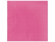 Салфетка ярко-розовая 33см 12шт