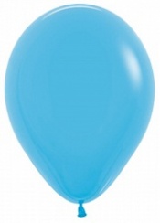 Шар (12''/30 см) Голубой (040), пастель, 12 шт.
