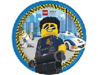Тарелка LEGO CITY 23см 8шт