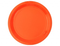 Тарелка оранжевая 23см 6шт