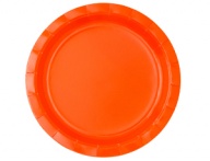 Тарелка оранжевая 17см 6шт