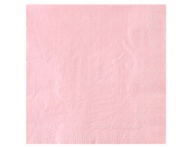 Салфетка Пастель розовая 33см 12шт