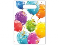 Пакет п/э Sparkling Balloons 6шт