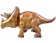 К ФИГУРА AIR Динозавр Трицератопс коричневый