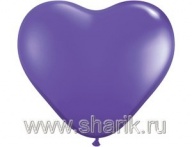 Q Сердце 06&quot; Фэшн Purple Violet