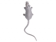 Мышь серая пластиковая 8см 1шт