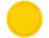 Тарелка желтая 23см 6шт