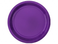 Тарелка фиолетовая 23см 6шт