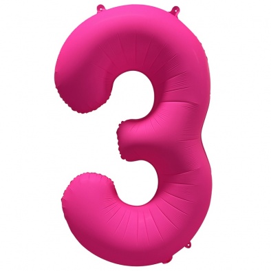   3 40"  Pink